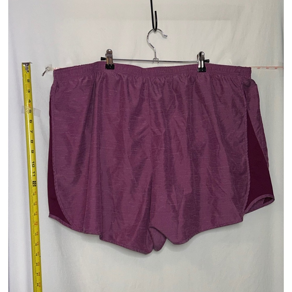 Nike Dri-FIT Women's Running Shorts Purple‎ Size 3X Athletic Lightweight - Picture 2 of 4